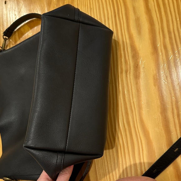 Madewell Black Leather Bucket Bag - Picture 7 of 15